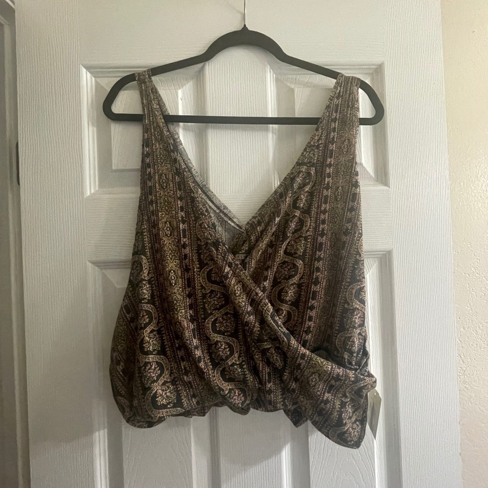 Free People We the Free "Your Twisted Tank" – Size M– NWOT